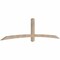 Ekena Millwork Bellingham Smooth Timber Gable Bracket, Douglas Fir, 108"W x 27"H x 3 1/2"D x 3 1/2"F, 6/12 Pitch GBW108X27X0404BEL00SDF - alternate 5